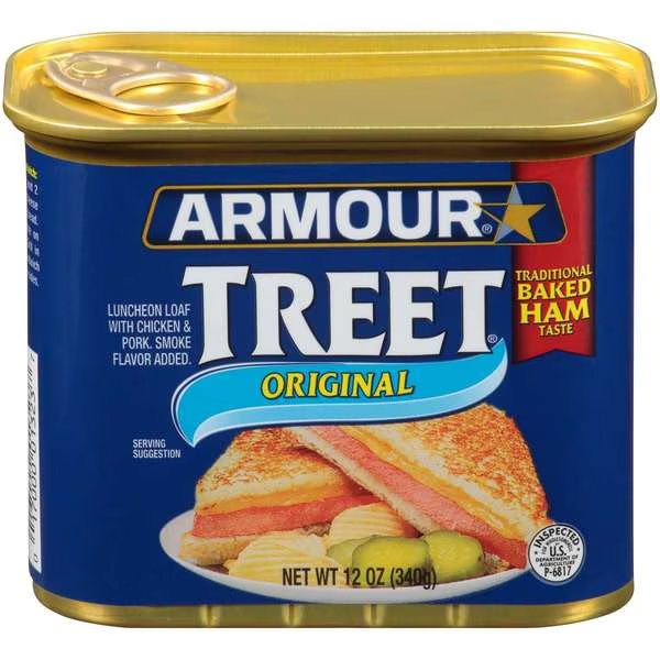 Armour Original Treet Luncheon Loaf 12 oz., PK12, Armour, Mfr#: 03190